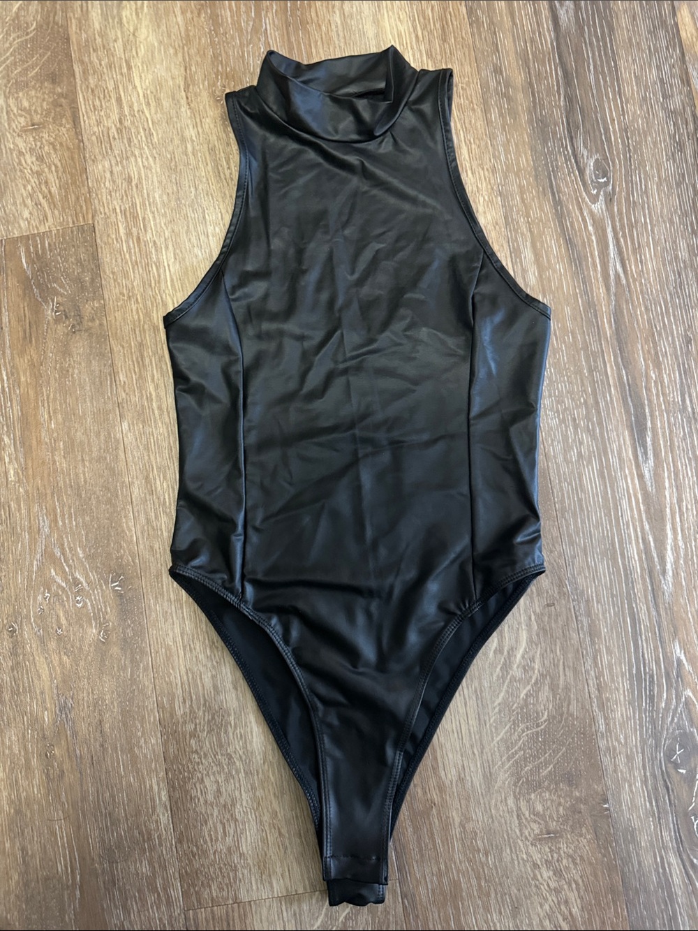 SHEIN Black High-Neck Women’s Bodysuit